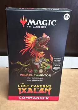 MTG Lost Caverns of Ixalan Veloci-Ramp-Tor Commander Deck New SEALED - Image 1
