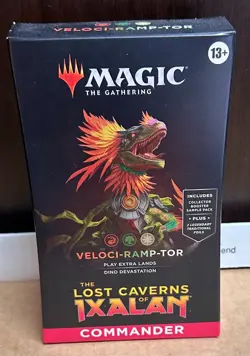MTG Lost Caverns of Ixalan Veloci-Ramp-Tor Commander Deck New SEALED - Image 2