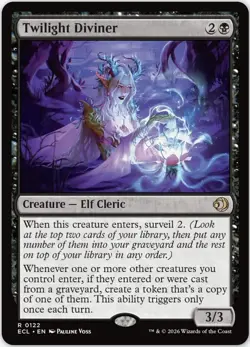 Magic: The Gathering Twilight Diviner ECL #0122 - Image 1