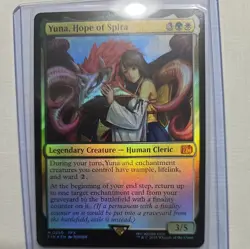 MTG: Final Fantasy - Yuna, Hope of Spira Foil - Mythic #0250 - Image 2