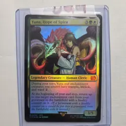 MTG: Final Fantasy - Yuna, Hope of Spira Foil - Mythic #0250 - Image 4