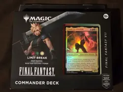 Magic the Gathering Final Fantasy Commander Deck LIMIT BREAK NEW/SEALED - Image 1