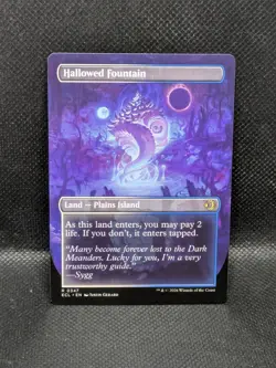 Hallowed Fountain - R0347 Reg (Borderless) Lorwyn Eclipsed - MTG - NM - Image 2