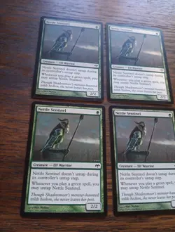 4x Nettle Sentinel Eventide Common MTG NM/LP - Image 2
