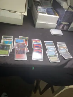 MTG Unlimited 2ED Lot 20 Basic Lands NM++ Unplayed - Image 1