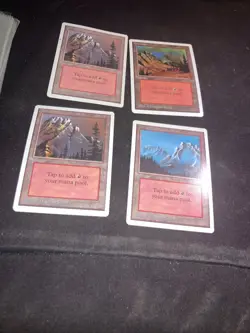 MTG Unlimited 2ED Lot 20 Basic Lands NM++ Unplayed - Image 3