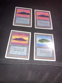 MTG Unlimited 2ED Lot 20 Basic Lands NM++ Unplayed - Image 4
