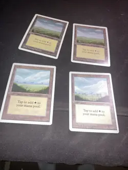 MTG Unlimited 2ED Lot 20 Basic Lands NM++ Unplayed - Image 5