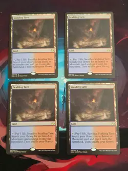 MTG Sticker CEDH Scalding Tarn x4 Play Test - Image 1