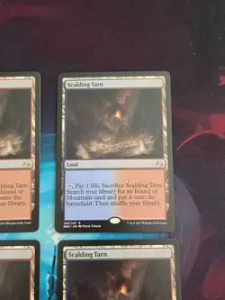 MTG Sticker CEDH Scalding Tarn x4 Play Test - Image 2