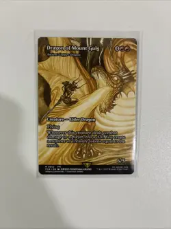 Dragon of Mount Gulg Ancient Dragon Final Fantasy MTG Non Foil - Image 1