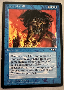 Force of will- English - MTG - Aliances- MP - Image 1