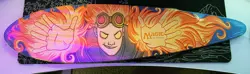 Magic the Gathering Memorabilia Chandra Longboard Deck Vans Warped Tour 2013 MTG - Image 1