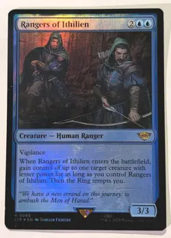 Rangers of Ithilien Lord of the Rings Foil - MTG RARE - Image 1