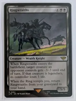 Ringwraiths Universes Beyond: the Lord of the Rings - MTG RARE - Image 1