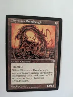 Phyrexian Dreadnought Mirage MTG Exc Free shipping with tracking 3 - Image 1