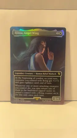 Rinoa, Angel Wing 0450 Borderless Non-foil FINAL FANTASY Magic The Gathering EN - Image 1