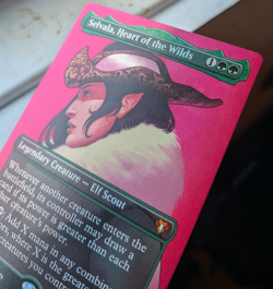 MTG Selvala, Heart of the Wilds Commander Masters Borderless FOIL NM - Image 2