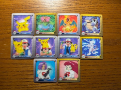 1999 POKEMON ARTBOX ACTION FLIPZ Lenticular Series One RARE Promo Set S-1 - S-10 - Image 1