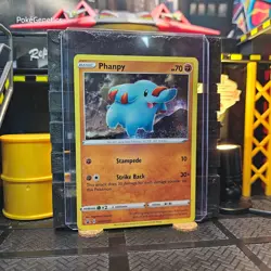 Phanpy HD Swirl Promo Sword & Shield Pokemon TCG SWSH117 Black Star - Image 4
