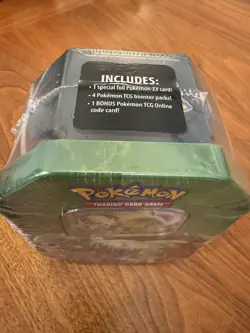 Pokemon TCG Kalos Power Tin Chesnaught-EX 2014 Factory Sealed Vintage - Image 5