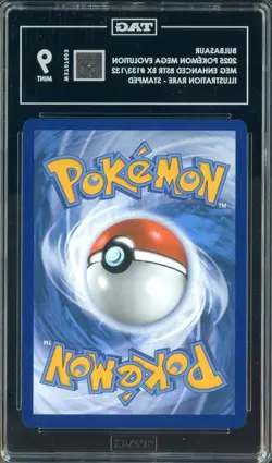 2025 Pokemon TCG Mega Evolution MEG #133 Bulbasaur IR Stamped TAG Score 947 MINT - Image 2