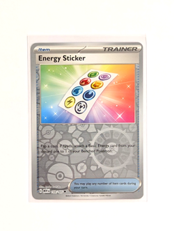 Energy Sticker 159/165 Uncommon Reverse Holo NM POKEMON TCG S&V 151 MEW ENGLISH - Image 1