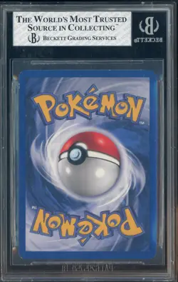 2000 Pokemon Team Rocket 1st Edition #83 Dark Raichu Holo Error BGS 8 NM-MT - Image 2