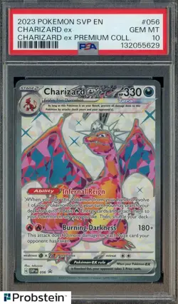 2023 Pokemon SVP En Charizard ex Premium Collection #056 Charizard ex PSA 10 - Image 1
