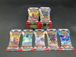Lot of (35) Pokemon Scarlet & Violet Paldea Evolved Sleeved Booster Packs Sealed - Image 1