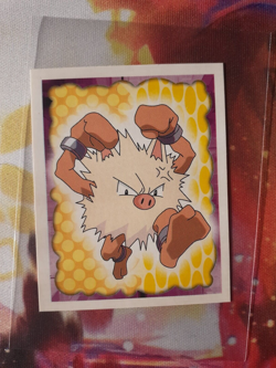 Primeape #57 1999 Merlin Pokemon Sticker LP-NM - Image 1