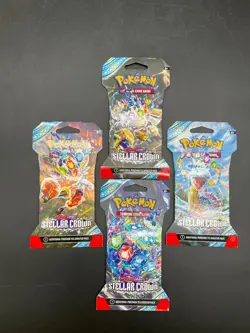 Lot of (30) Pokemon SV Stellar Crown Sleeved Booster Packs Sealed - Image 2