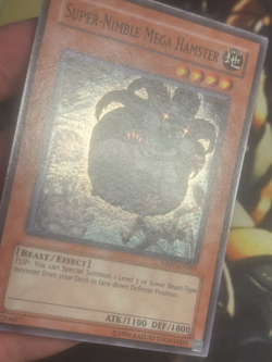 Yugioh: Super-Nimble Mega Hamster - ABPF-EN083 - Super Rare - Unlimited - LP - Image 3