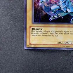 NM Blue-Eyes White Dragon JMP-001 Ultra Rare YuGiOh 620 - Image 4
