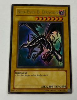 Yugioh Red Eyes B. Black Dragon SDJ-001 Ultra Rare HP - Image 1