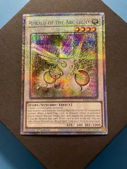 Herald Of The Arc Light | RA01-EN031 | Quarter Century Secret Rare | YuGiOh! - Image 1