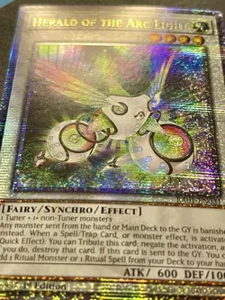 Herald Of The Arc Light | RA01-EN031 | Quarter Century Secret Rare | YuGiOh! - Image 2