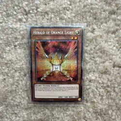 Yu-Gi-Oh! TCG Hearld of Orange 1st Edition Starlight Rare BLMM-EN103 - Image 1