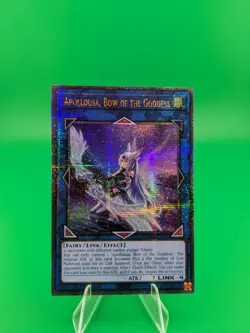 Yu-Gi-Oh! Apollousa, Bow Of The Goddess RA02-EN040 Quarter Century Secret Rare - Image 1