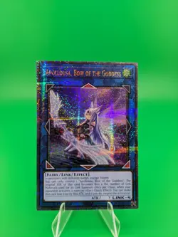 Yu-Gi-Oh! Apollousa, Bow Of The Goddess RA02-EN040 Quarter Century Secret Rare - Image 2