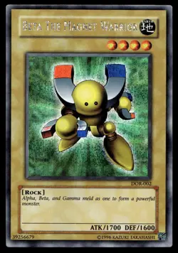 Yu-Gi-Oh TCG Duelist of the Roses #DOR-002 Beta the Magnet Warrior Secret Rare - Image 1