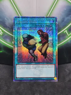 Yugioh Snatch Steal BLTR-EN096 Quarter Century Secret Rare 1st Edition NM - Image 1