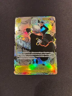 One Piece Card Game - Trafalgar Law Manga OP10-119 Royal Blood Foil English - Image 1