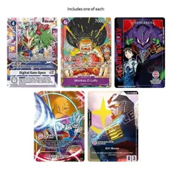 Monkey.D.Luffy BANDAI Card Games Fest 25-26 OP07-073 One Piece Promo Cards Pack - Image 3