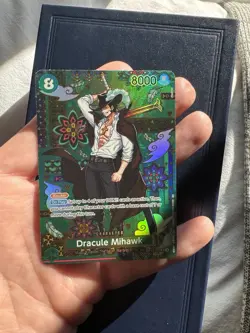 Dracule Mihawk - OP12-030 (SP) OP12-030 The Azure Sea's Seven Foil - Image 1