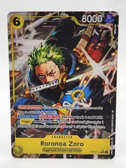 One Piece CCG Roronoa Zoro ST29-014 (SR) Alt Art Starter Deck (EGGHEAD) - Image 1