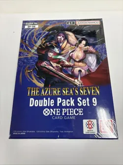 ONE PIECE TCG OP-14: The Azure Sea’s Seven - Double Pack Set Vol. 9 *Lot Of 8* - Image 1