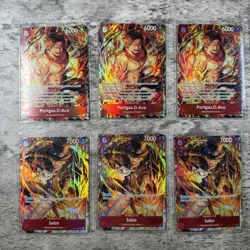 One Piece TCG Sabo OP05-007 & ST15-005 Illustration Box 5 and 6 Promo Lot - Image 3