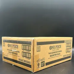 Auction #B One Piece TCG EN OP14-EB04 The Azure Sea's Seven Booster Box Case - Image 2