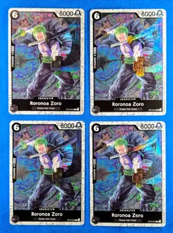 4x Roronoa Zoro ST14-013 C (Pirate Foil) | PRB -The Best- Vol. 2 | One Piece TCG - Image 1